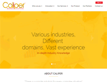 Tablet Screenshot of caliperbusiness.com